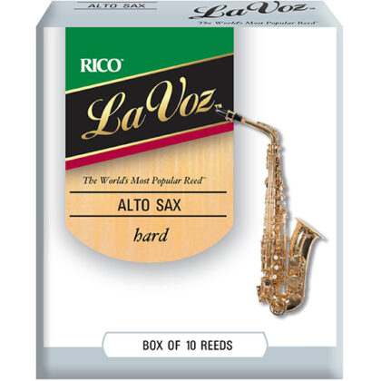 RJC10HD La Voz Трости для саксофона альт, жесткие (Hard), 10шт в упаковке Rico
