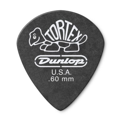482P.60 Tortex Pitch Black Jazz III Медиаторы 12шт, толщина 0,60мм, Dunlop