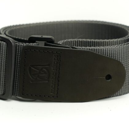 MB5031-158 Ремень для гитары, нейлоновый, темно-серый, Mamba straps