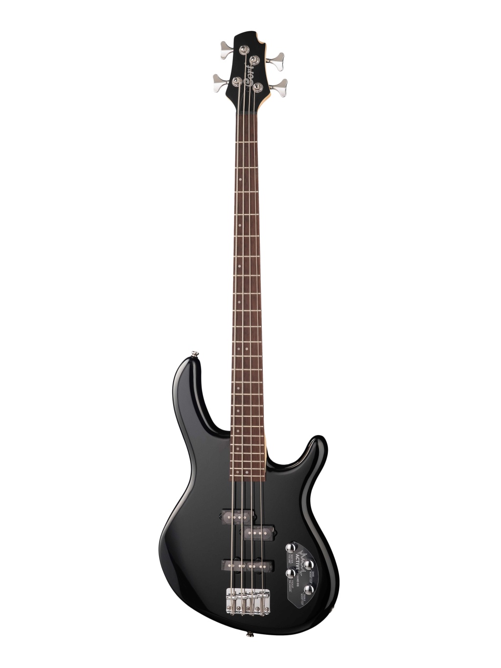 Action-Bass-Plus-BK Action Series Бас-гитара, черная, Cort