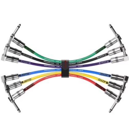 CM-11 Кабель инструментальный патч, 6шт, 10см, Joyo