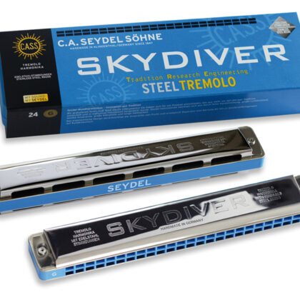 25480G Skydiver G Губная гармошка тремоло, Seydel Sohne