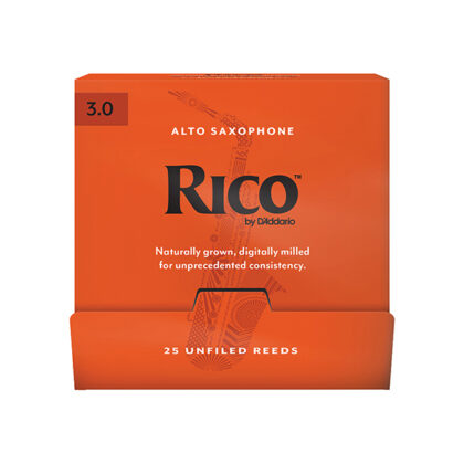 RJA0130-B25 Rico Трости для саксофона альт, размер 3.0, 25шт в индивидуальной упаковке, Rico