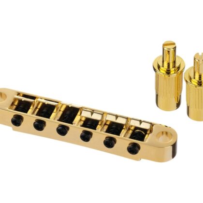 WOGB2-GD M Series Бридж Tune-O-Matic, золото, Wilkinson