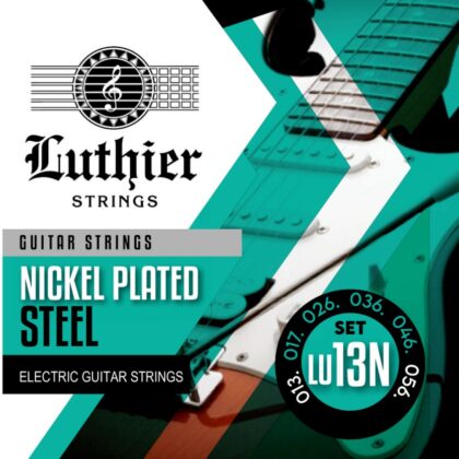LU-13N Комплект струн для электрогитары, никелированные, 13-56, Luthier