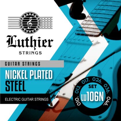 LU-106N Комплект струн для электрогитары, никелированные, 10-46, Luthier