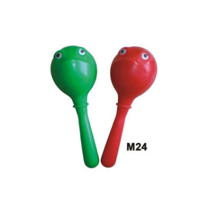 M24 Пластиковые маракасы на ручке с глазами. Fleet