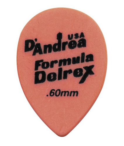 RD358.60TM Медиаторы 72шт, маленькая капля, матовая поверхность. D`Andrea