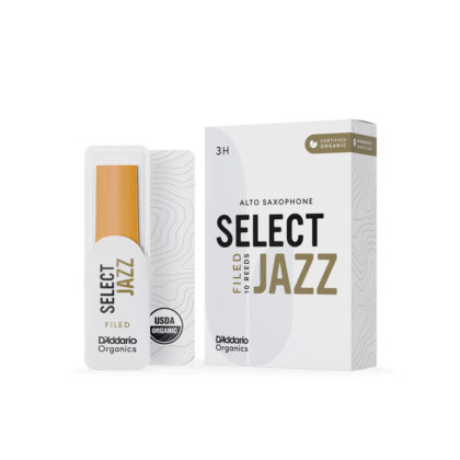 ORSF10ASX3H Organic Select Jazz Filed Трости для саксофона альт, размер 3H, 10шт, D'Addario