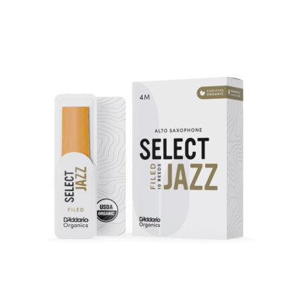 ORSF10ASX4M Organic Select Jazz Filed Трости для саксофона альт, размер 4M, 10шт, D'Addario