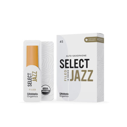 ORSF10ASX4S Organic Select Jazz Filed Трости для саксофона альт, размер 4S, 10шт, D'Addario