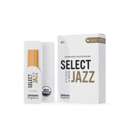 ORSF10SSX4H Organic Select Jazz Filed Трости для саксофона сопрано, размер 4H, 10шт, D'Addario