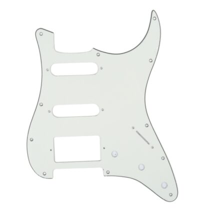 MX0312 Пикгард для электрогитары Fender Stratocaster, 3 слоя, белая, Musiclily