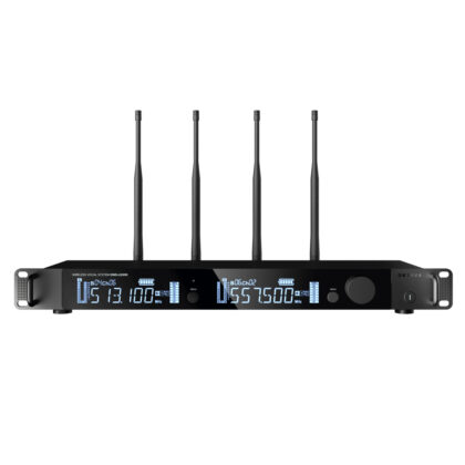 OWS-U2200HD01L01-B-PRO Двухканальная радиосистема, ручной, головной, петличный микрофон, Октава