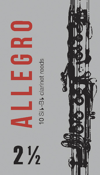 FR18C003 Allegro Трости для кларнета № 2,5 (10шт), FedotovReeds