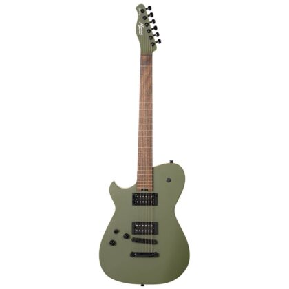 MBM-2H-B-LH-SOG META Series Электрогитара, леворукая, зеленая, Cort