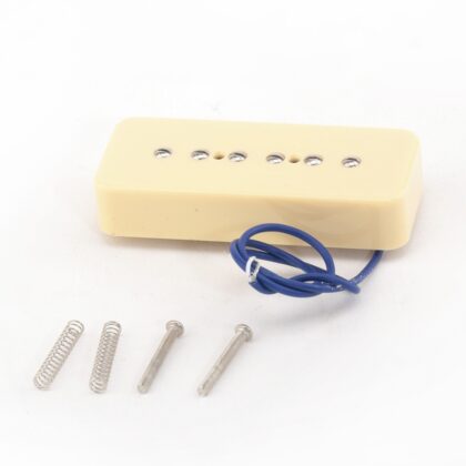 MX1256 Звукосниматель магнитный сингл, для LP SG, бриджевый, кремовый, Musiclily