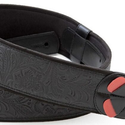 8401070130703 Mojo Sandokan Black Ремень для гитары, RightOn Straps