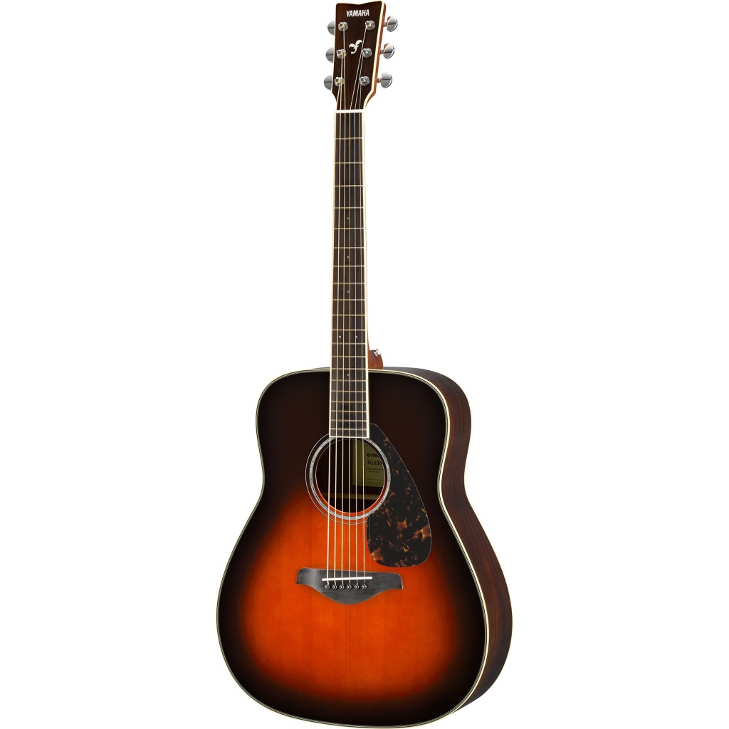 FG830-TBS Гитара акустическая, коричневый санберст, Yamaha