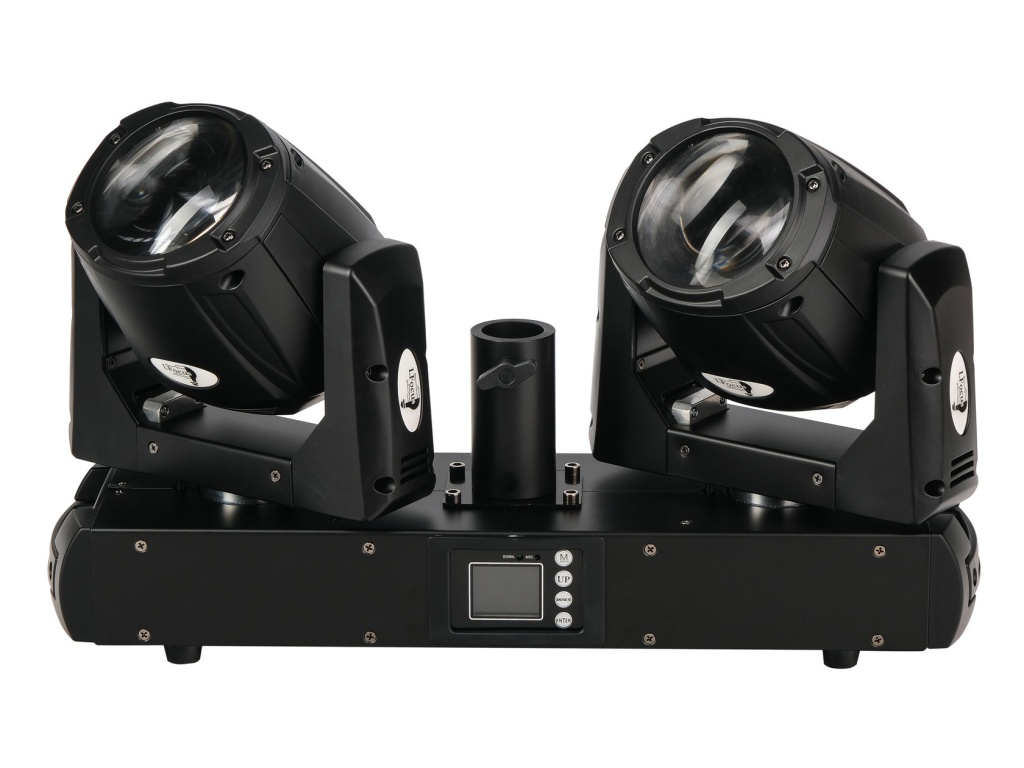 BR-74B-2 Вращающаяся голова Beam, сдвоенная, LED, 2х75Вт, LFocus