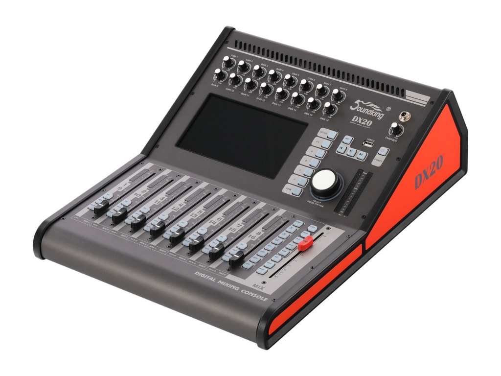 DX20 Микшер цифровой, 20 каналов, Soundking