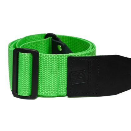 MB5050-130 Ремень для гитары, нейлоновый, салатовый, Mamba straps