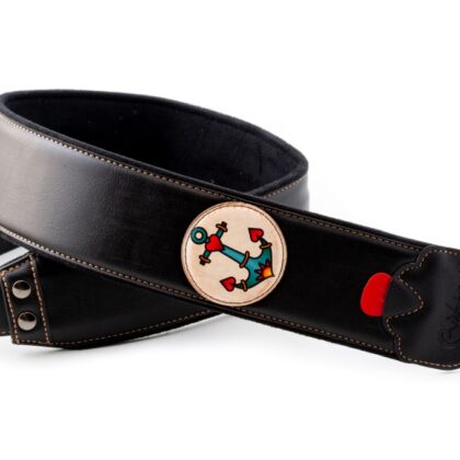 8419612002418 Groove Old School Anchor Ремень для гитары, текстиль/синтетика, RightOn Straps