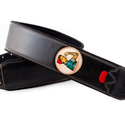 8419612002395 Groove Old School Pin-Up Ремень для гитары, текстиль/синтетика, RightOn Straps