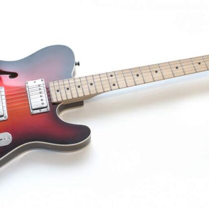 TT-Semi-redburst Электрогитара, красный санберст, Inspector