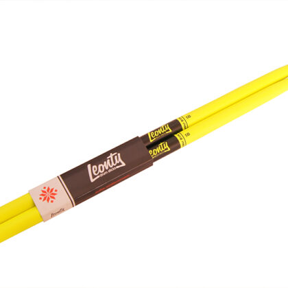 LFL5B Fluorescent Lemon 5B Барабанные палочки, граб, флуоресцентные зеленые, Leonty