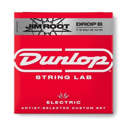 JRN1156DB Jim Root Комплект струн для электрогитары, никелированные, 11-56, Dunlop